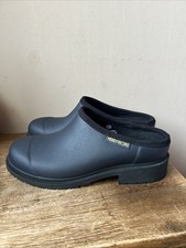 BNWOB Merry People Billie Waterproof Clog Navy Size EU38 UK5