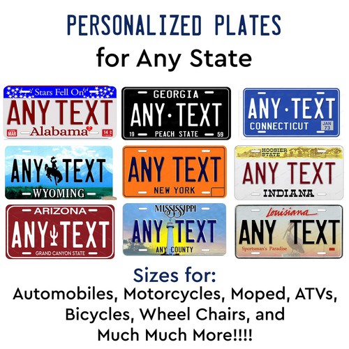 Any state text - text, vintage