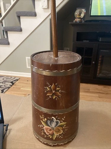 Basketville wooden butter - basketville?,