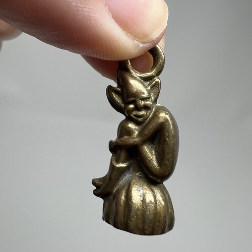 Vintage brass cornish pixie - cornish,