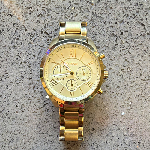 Fossil unisex gold tone - fossil,
