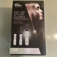 Phil Smith Salon Collection Hot Air Styler - With 3 Attatchments G94