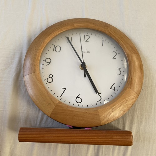 Acctim wooden wall clock - wall, for