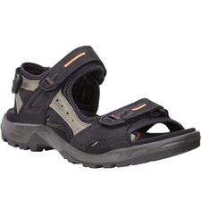Ecco Mens Offroad Yucatan Walking Hiking Trail Sandals Shoes - Black