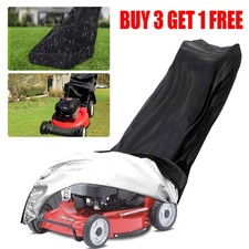 Large Waterproof Lawn Mower Cover Heavy Duty Push Mower UV Protector Universal