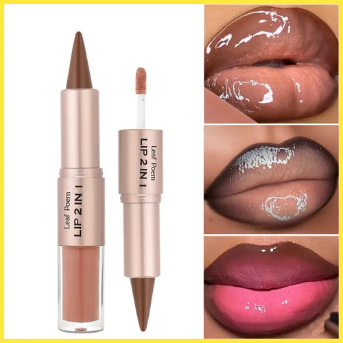 Tapered lip liner contour - tapered,