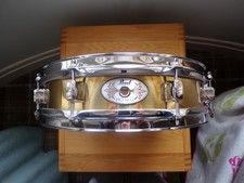Pearl Piccolo Brass snare drum