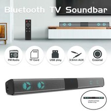 TV Sound Bar 3D Stereo Surround Soundbar Speaker With Remote Control For PC
