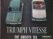 Triumph Vitesse Saloon & Convertible Original UK Sales Brochure Pub. No 350/862