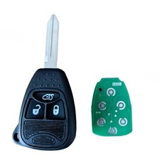 Remote key fob 3 buttons for