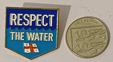 RNLI Respect The Water Pin Badge