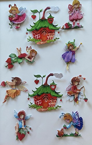 Tattered lace découpage - lace, 3d