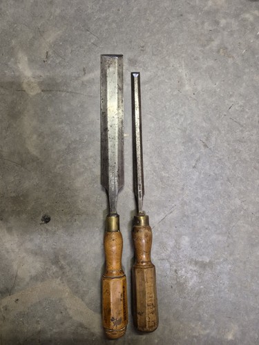 Antique paring chisels - antique,