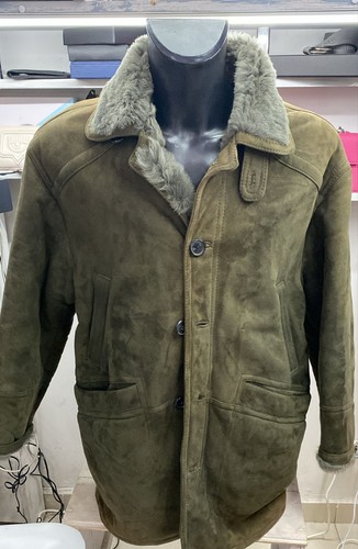 Men shearling coat - men's,