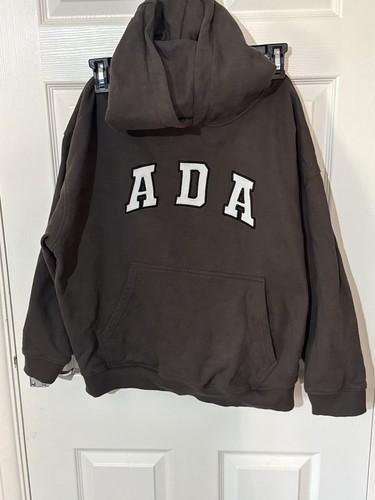 Adanola oversized hoodie brown - oversized,