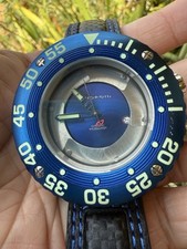 ANDROID (USA) AD733 GAUGE  55MM SHUTTER DIAL BLUE AUTOMATIC WATCH, HARD TO FIND