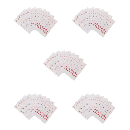 Holiday bunny nail stickers - holiday,