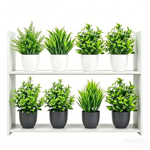 Pack mini artificial potted - 4,