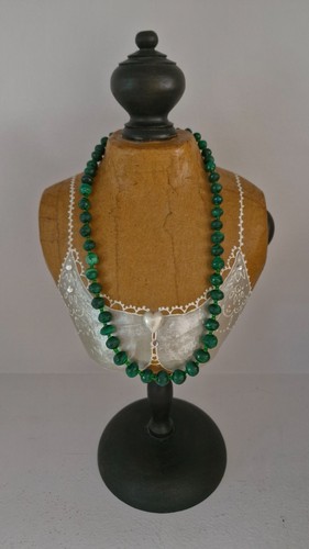 Vintage beaded necklace - ,
