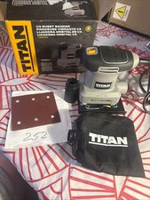 Titan TTB891SDR Electric 1/4 Sheet Sander 240V - Used Couple Of Times - 252