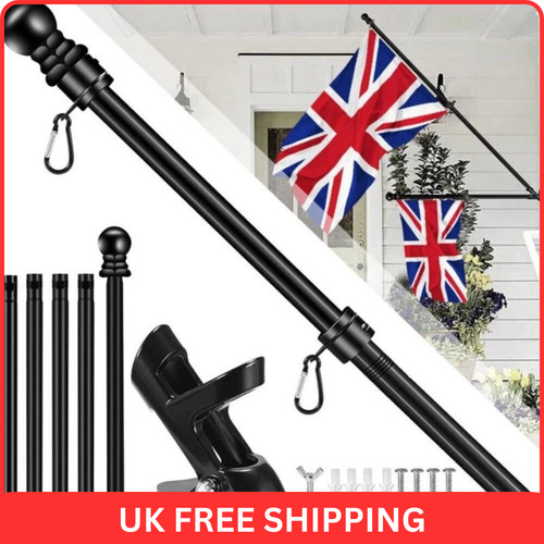 Flagpole wall bracket base - flagpole,