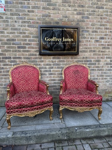Pair louis xvi - of, armchairs