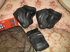 Skatehut Triple Pad Set Knee Elbow & Wrist  For Scooter, Skate, BMX Large - New