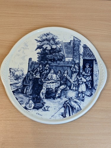 Large vintage blue and white - large,
