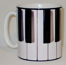 Piano Keyboard Mug Can Personalise Pianist Forte Player Music Musician Keys Gift