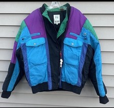 Vtg Down Coat Puffer Jacket