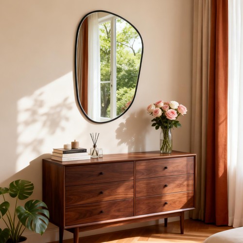 Irregular wall mirror - irregular,