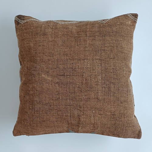 Moroccan cactus silk cushion - silk,