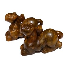 Chinese Carved Russet Jade