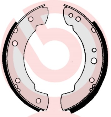Brake shoe set for - brake,