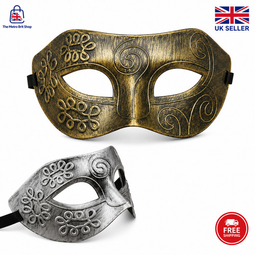 Masquerade half face mask - half,