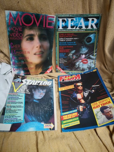 Movie film fear magazines - 4,