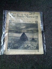 DAILY MIRROR NEWSPAPER 21 MAY 1913 CAPTAIN SCOTT SOUTH POLE EXPEDITION TOMB 24