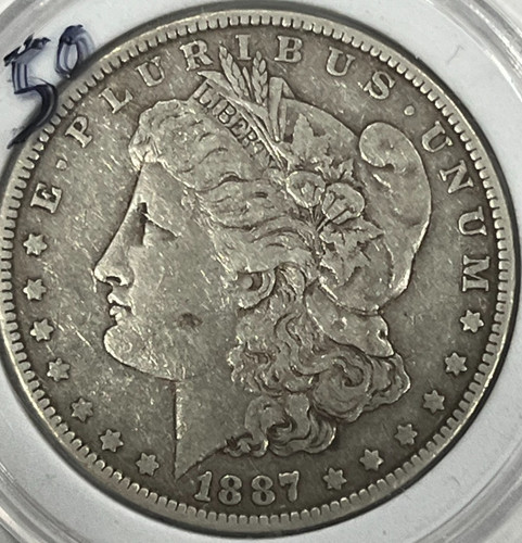1887 morgan dollar silver 1 - 1887-p,