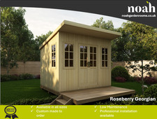 Roseberry georgian log cabin - roseberry,