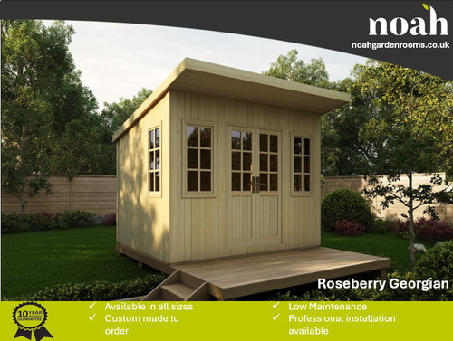 Roseberry georgian log cabin - roseberry,