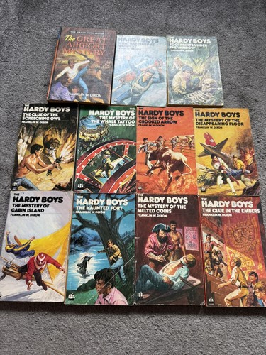 The hardy boys books - x,