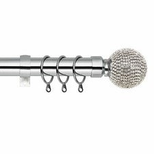 BRUSHED CHROME Extendable