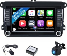 Car Radio Stereo Carplay GPS RCD360 RCD330 187B For VW Golf Passat Polo + Camera