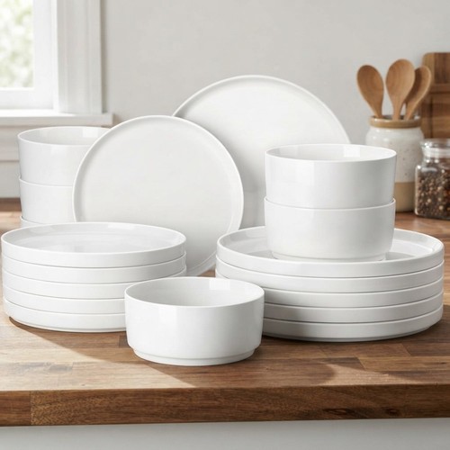 Leah piece porcelain - leah, 18-piece