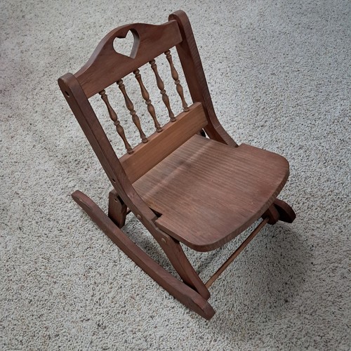 Wooden folding rocking chair - wooden,