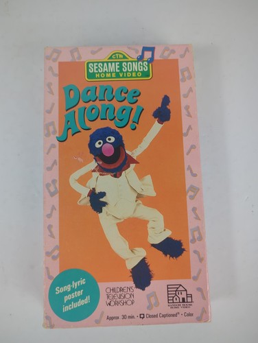 Sesame street vhs - tape, dance