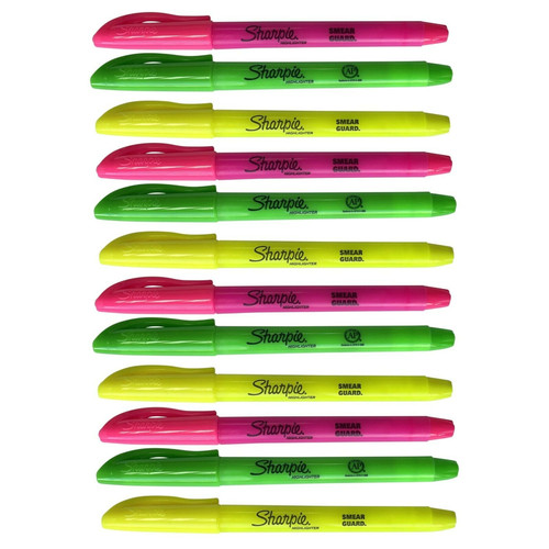 Sharpie accent pocket - 12,