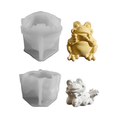 Realistic frogs silicone mould - realistic,