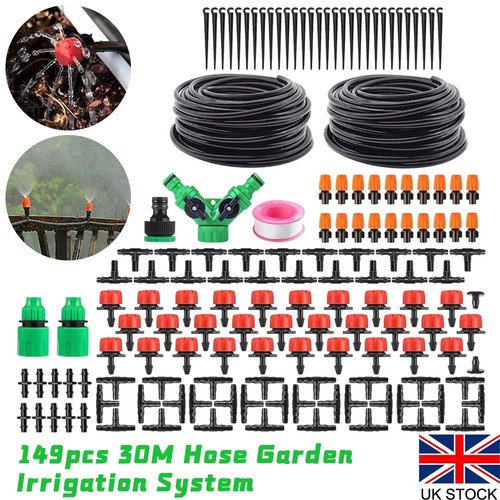 149pcs drip irrigation kit 30m - drip,