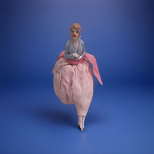 Antique Porcelain Half Doll